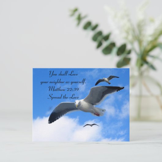 Hou van je buurman_ Briefkaart (Staand voorkant)