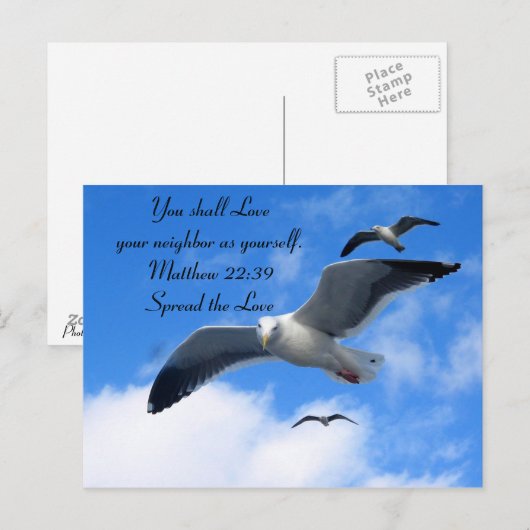 Hou van je buurman_ Briefkaart (Voorkant / Achterkant)