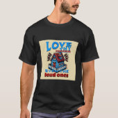 Hou van je buurman zelfs de luide - Mark 12:31 T-shirt (Voorkant)