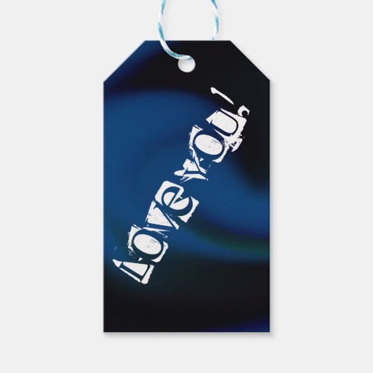 Hou van je! cadeaulabel (Voorkant)