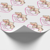 Hou van je! cadeaupapier (Hoek)