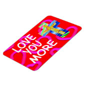 Hou van je Christelijke kruis Magneet (Linkerzijde)