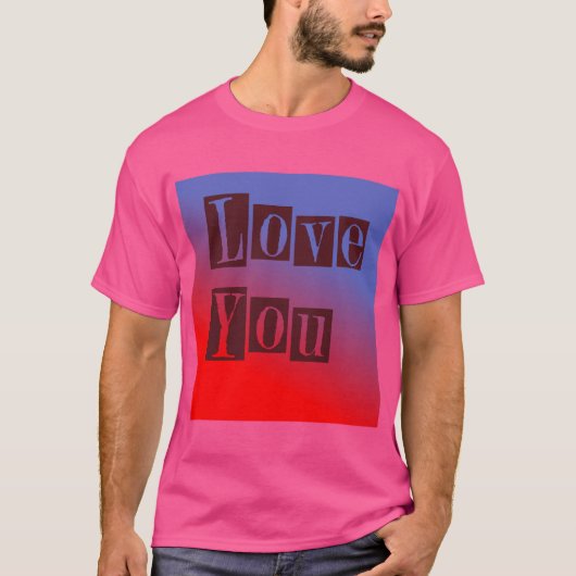 Hou van je donker t-shirt (Voorkant)