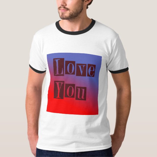 Hou van je donker t-shirt (Voorkant)