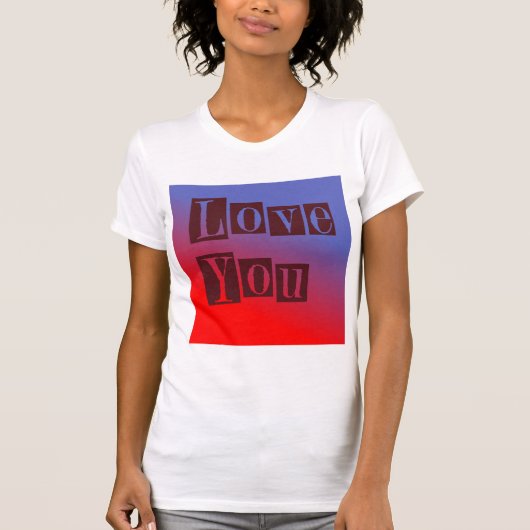 Hou van je donker t-shirt (Voorkant)