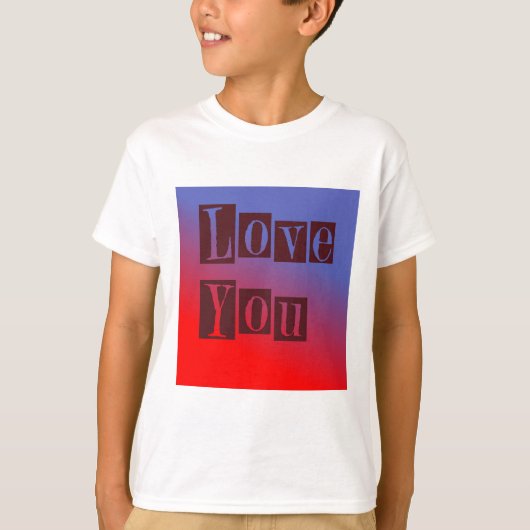 Hou van je donker t-shirt (Voorkant)