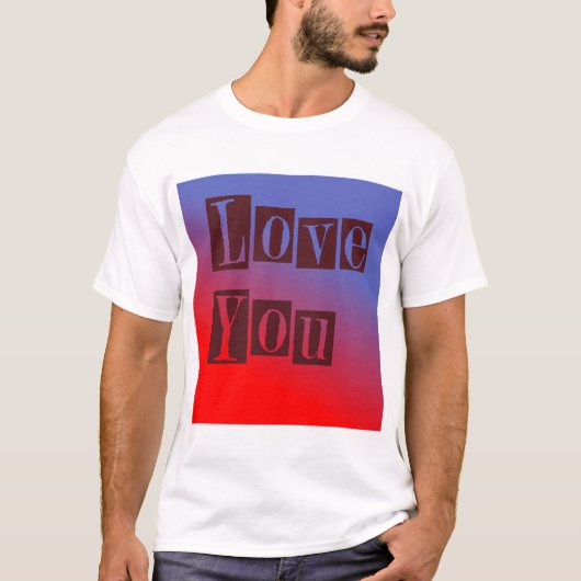 Hou van je donker t-shirt (Voorkant)