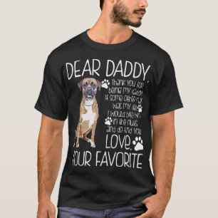 Hou van je favoriete boxer Dog-shirt T-shirt