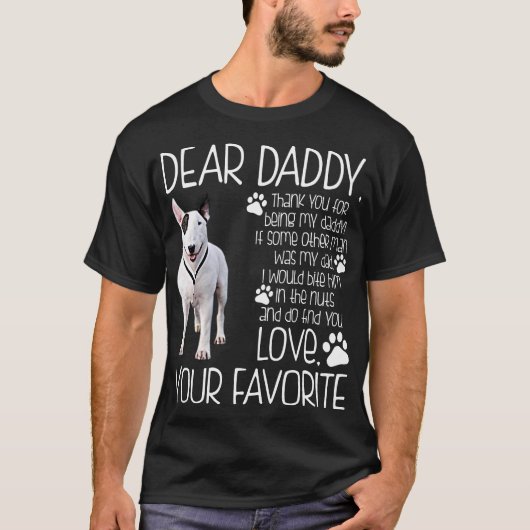 Hou van je favoriete bulgaarse terrier Dog-shirt T-shirt (Voorkant)