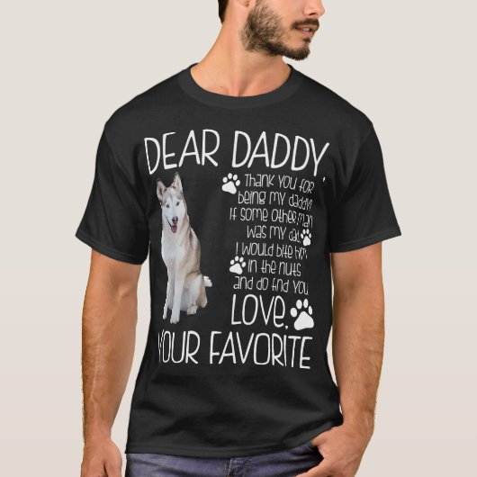 Hou van je favoriete hondje t-shirt (Voorkant)