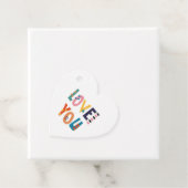 Hou van je favoriete tag bedankjes labels (In situ)