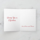 Hou van je feestdagen kaart (Binnen)