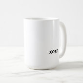 Hou van je, gepersonaliseerde knuffels en kussen m koffiemok (Voorkant rechts)