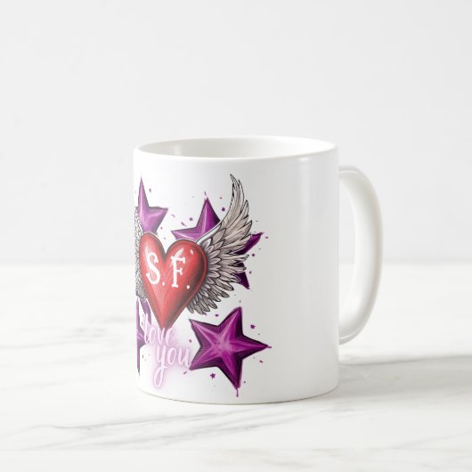 Hou van je gewoonte koffiemok (Voorkant rechts)