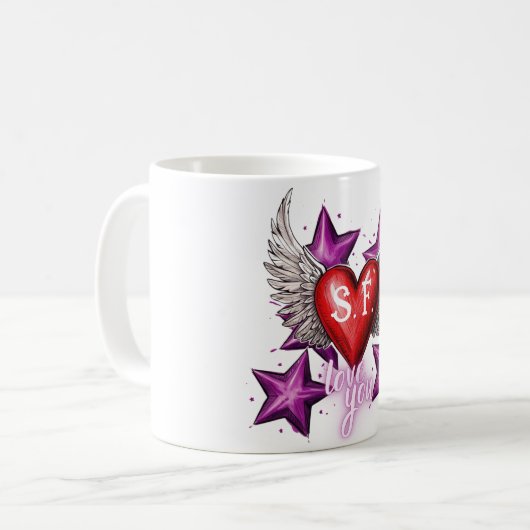 Hou van je gewoonte koffiemok (Voorkant links)