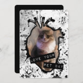 hou van je gezelschapsdag kaart (Voorkant / Achterkant)