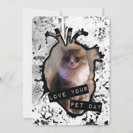 hou van je gezelschapsdag kaart (Voorkant)