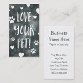 hou van je gezelschapsdag visitekaartje (Voorkant / Achterkant)