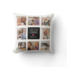 Hou van je Grammy | Oma Hearts 8 Fotocollage