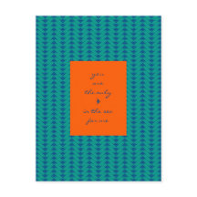 Hou van je grappige moderne vispatroon