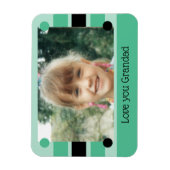 Hou van je groenfoto en zwarte foto magneet (Verticaal)