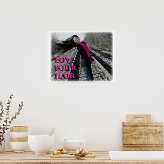 Hou van je haar! poster (Keuken)
