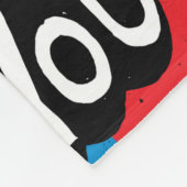 Hou van je. Handlooppatroon voor Valentijns gebrui Fleece Deken (Hoek)