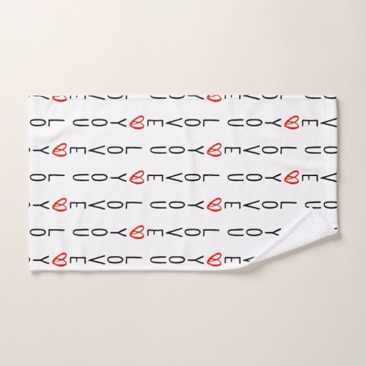 Hou van je hart bad handdoek (Handdoek)