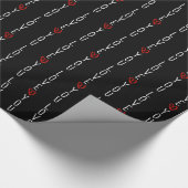 Hou van je hart cadeaupapier (Hoek)