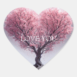 Hou van je hart sticker
