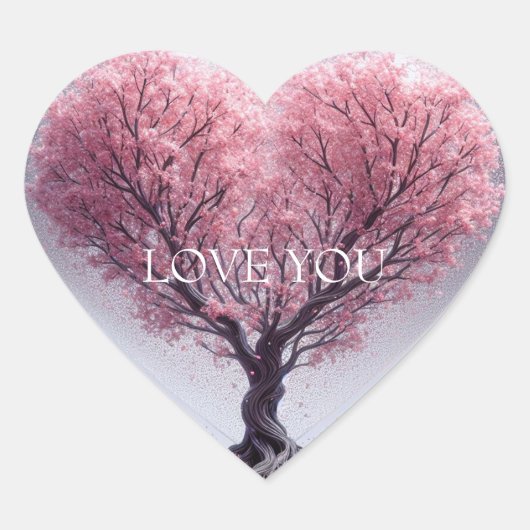 Hou van je hart sticker (Voorkant)