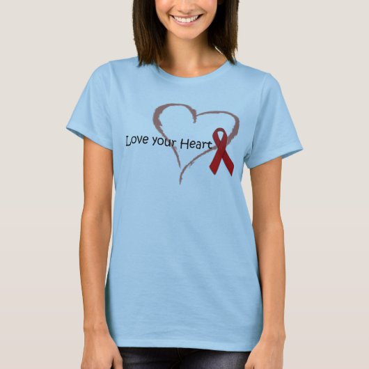 Hou van je hart t-shirt (Voorkant)