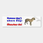 Hou van je hond bumpersticker (Voorkant)