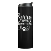 Hou van je huisdier dag thermosbeker (Gedraaid links)