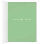 Hou van je Kaart, Retriever Dog met Roos, Schattig (Binnen (Rechts))