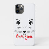 Hou van je kat Case-Mate iPhone case (Achterkant)