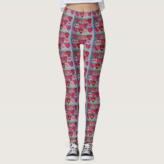Hou van je koekjes leggings (Voorkant)