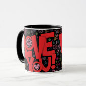 Hou van je! KoffieMOK Mok (Voorkant links)