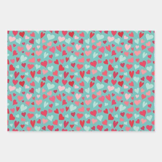 Hou van je kussens en je hart inpakpapier vel (Voorkant 2)