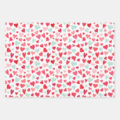 Hou van je kussens en je hart inpakpapier vel (Voorkant)