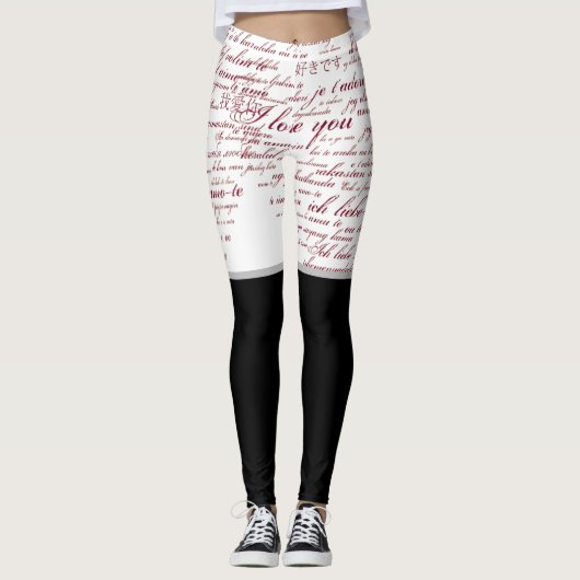 Hou van je leggings (Voorkant)
