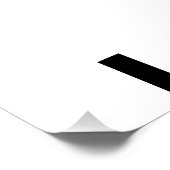 Hou van je leven" Minimalistisch Motivatie Poster (Hoek)