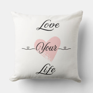 Hou van je leven Sierkussen