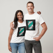 HOU VAN JE LEVEN. T-SHIRT MET OPDRUK (Unisex)
