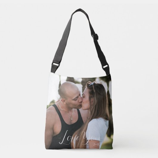 Hou van je, liefje crossbody tas (Voorkant)