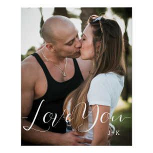 Hou van je, liefje perfect poster