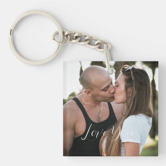 Hou van je, liefje sleutelhanger (voorkant)