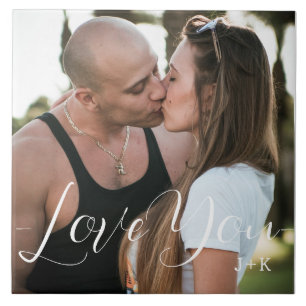 Hou van je, liefje tegeltje