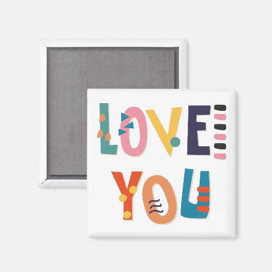 Hou van je Magnet (Voorkant / Achterkant)