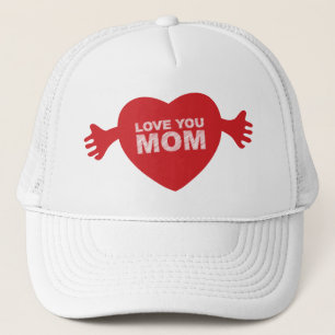 Hou van je Mam Hart Trucker Pet